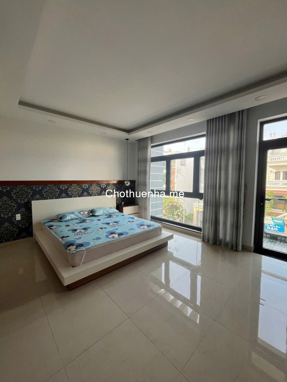 CHO THUÊ NHÀ PHỐ NGUYÊN CĂN MẶT TIỀN ĐƯỜNG SỐ PHẠM HỮU LẦU - PHÚ MỸ - QUẬN 7 | FULL NỘI THẤT