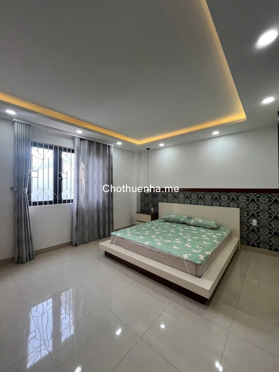 CHO THUÊ NHÀ PHỐ NGUYÊN CĂN MẶT TIỀN ĐƯỜNG SỐ PHẠM HỮU LẦU - PHÚ MỸ - QUẬN 7 | FULL NỘI THẤT