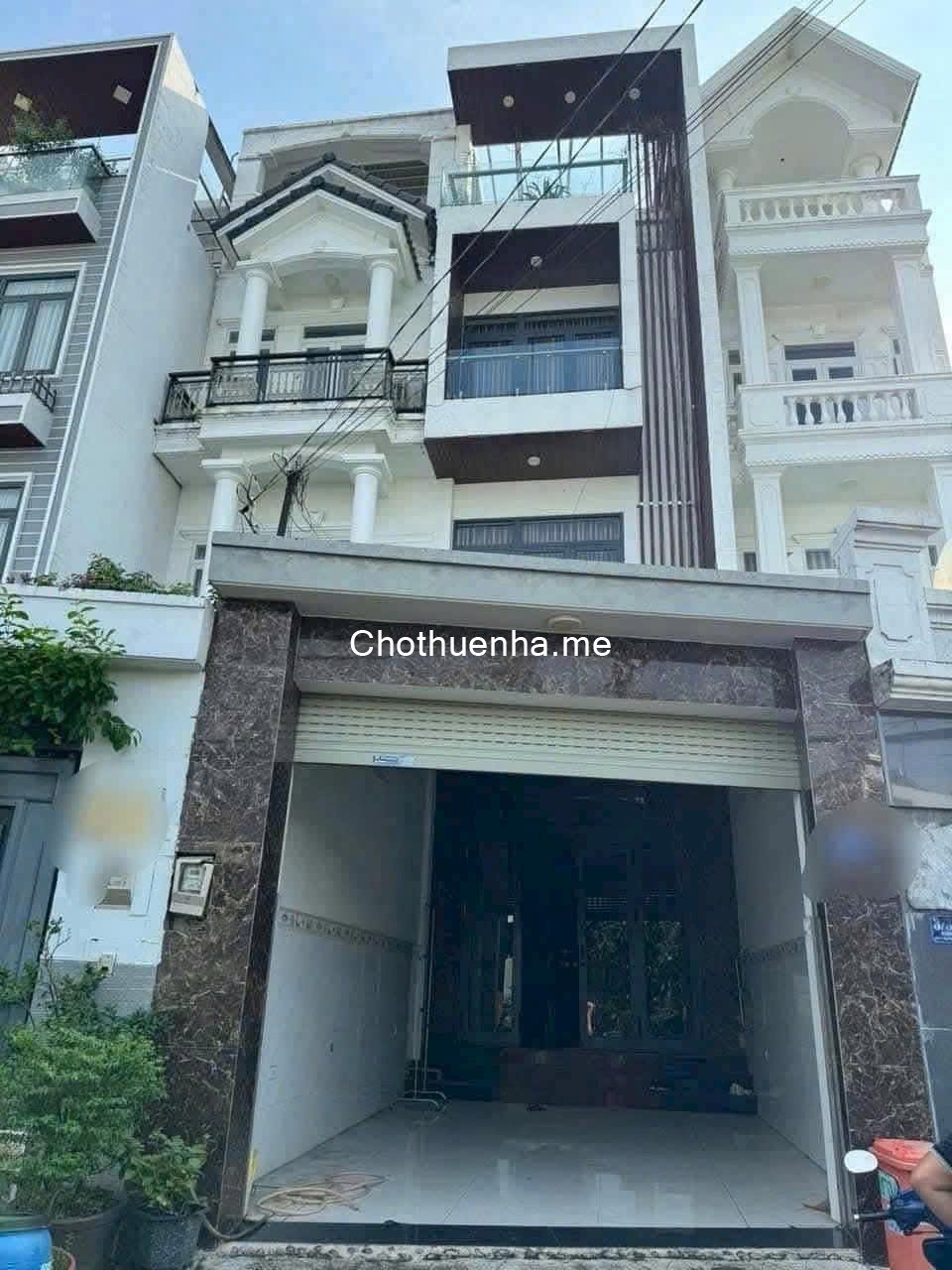 Cho Thuê Nhà 1 Trệt 3 Lầu – 4PN Ban Công Thoáng, 13Tr