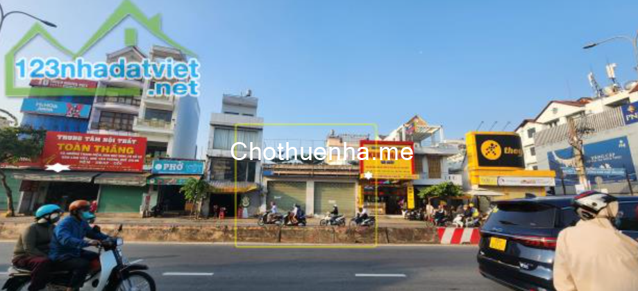 Cho thuê nhà Mặt tiền Phạm Đăng Giảng Q.Bình Tân 270m² - NGANG 9M - NGAY CHỢ
