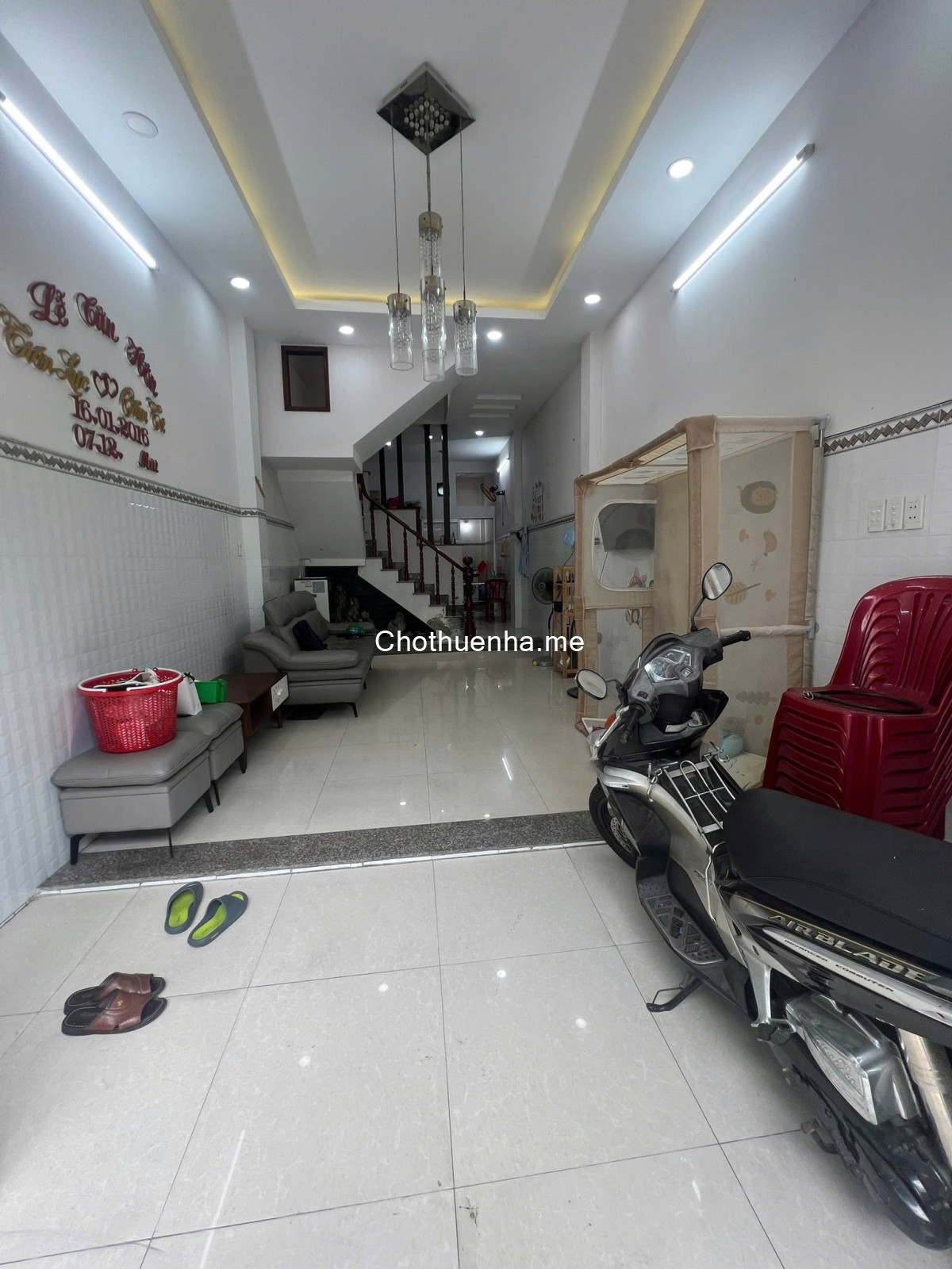 Nhà 1 trệt 1 lầu Lạc Long Quân Q11, hẻm xe hơi thông