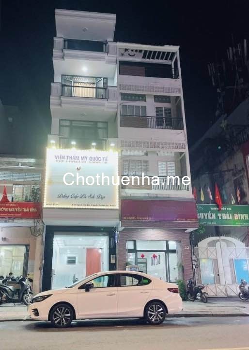 Cho thuê nhà mặt tiền Nguyễn Thái Bình Quận 1, 5 tầng, phù hợp spa, showroom, văn phòng