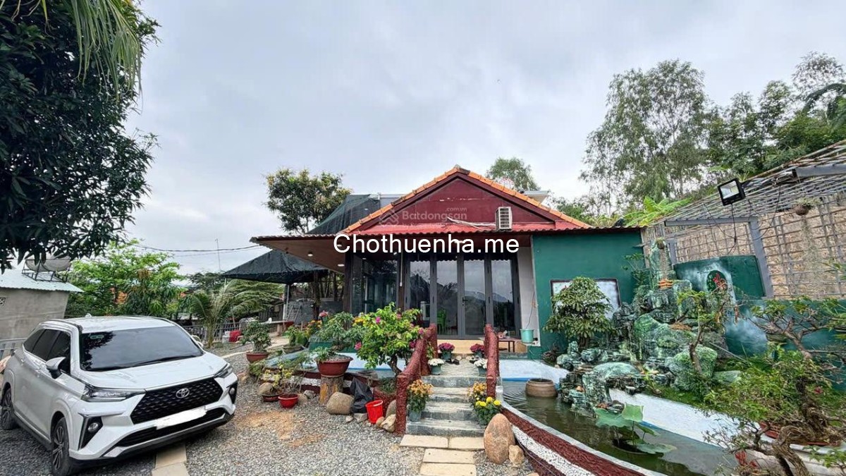 Cho thuê nhà vườn 380m2, 5PN full nội thất tại Vĩnh Ngọc, Nha Trang – Thích hợp kinh doanh/Nghỉ