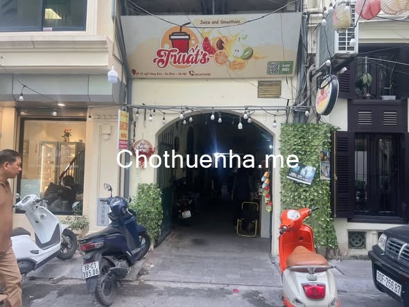 Cho thuê nhà 6 tầng ngõ Hàng Bún Ba Đình Hà Nội