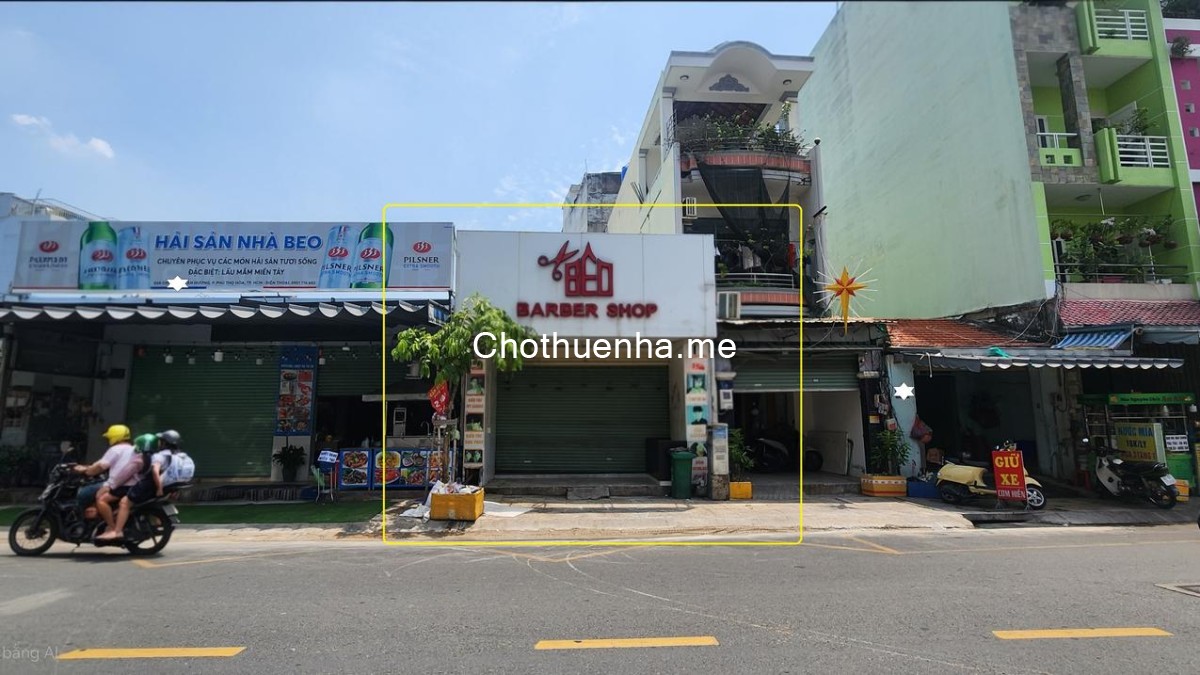 Cho thuê nhà Mặt tiền Tân Hương q.Tân Phú 90m², 16Triệu - KHU DỊCH VỤ SẦM UẤT