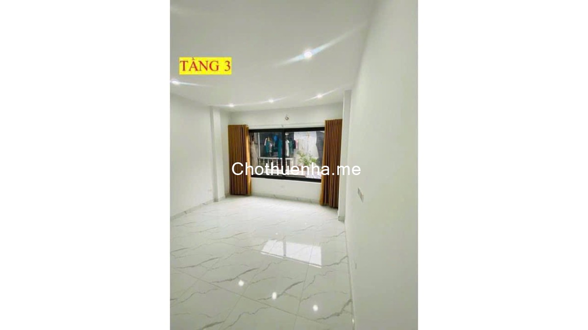 Cho thuê nhà ngõ Ao Dài, Đê Tô Hoàng, 25m² x 4 tầng, 3 phòng ngủ, 3 vệ sinh, 8 Triệu