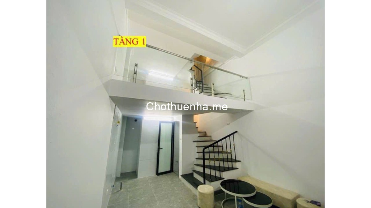 Cho thuê nhà ngõ Ao Dài, Đê Tô Hoàng, 25m² x 4 tầng, 3 phòng ngủ, 3 vệ sinh, 8 Triệu