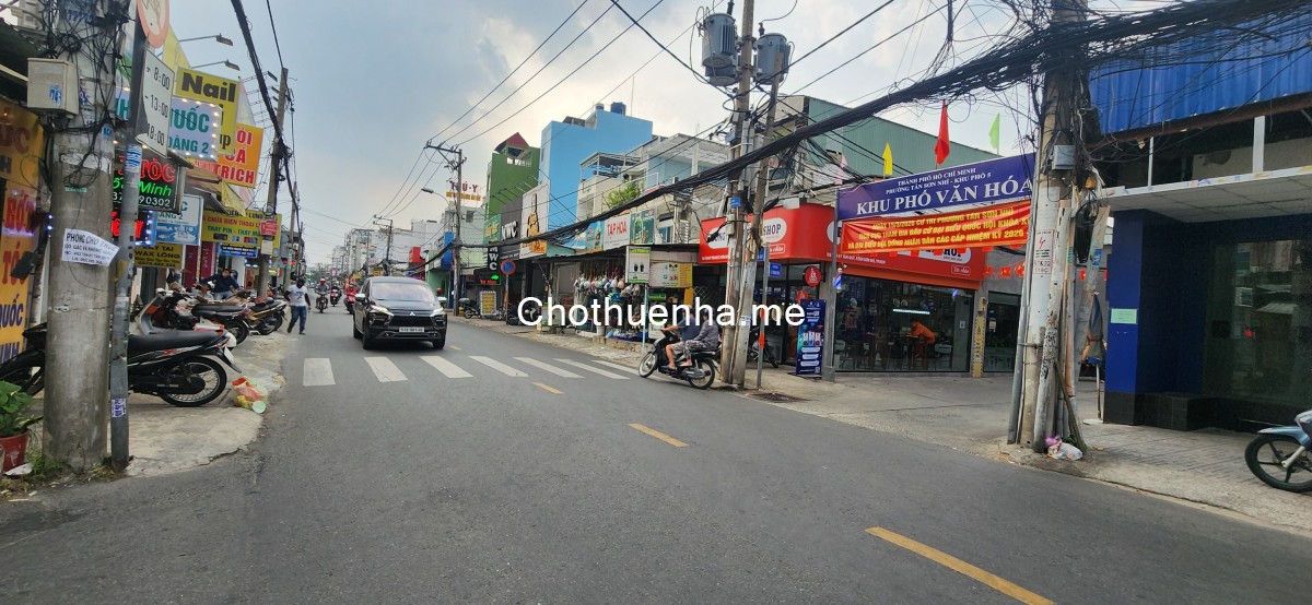 Cho thuê nhà 2 Mặt tiền Tân Kỳ Tân Quý Q.Tân Phú 150m²,NGANG LỚN 10M - GẦN AEON