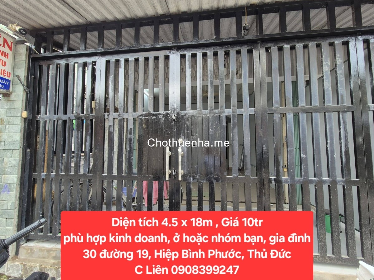 CHO THUÊ NHÀ GẦN KHU ĐÔ THỊ VẠN PHÚC
