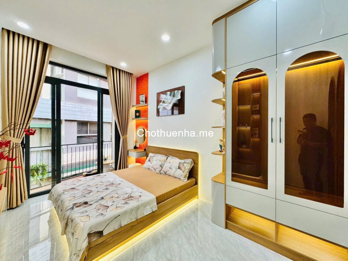 Nhà NC 3PN Nguyễn Văn Trỗi Full NT Hẻm Xe Hơi Gần Trường Sa Sân Bay Tân Sơn Nhất Phú Nhuận