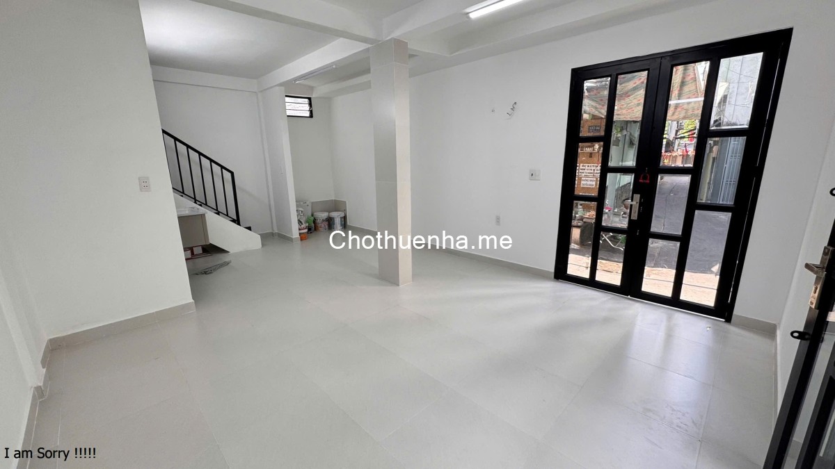 Nhà nguyên căn 2 mặt tiền cho thuê lâu dài Hoàng Diệu, Phường 8, Quận 4