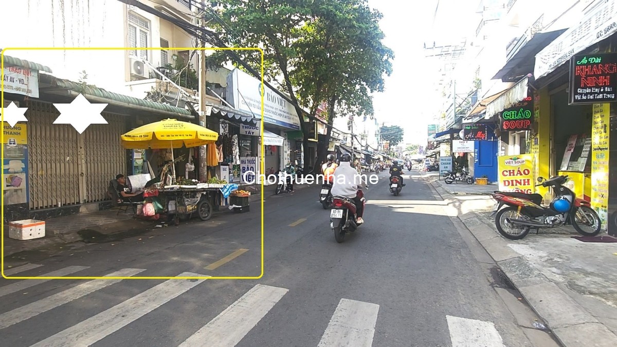 Cho thuê nhà Mặt Tiền NGAY CHỢ TÂN HƯƠNG Q.Tân Phú 72m², 18Triệu