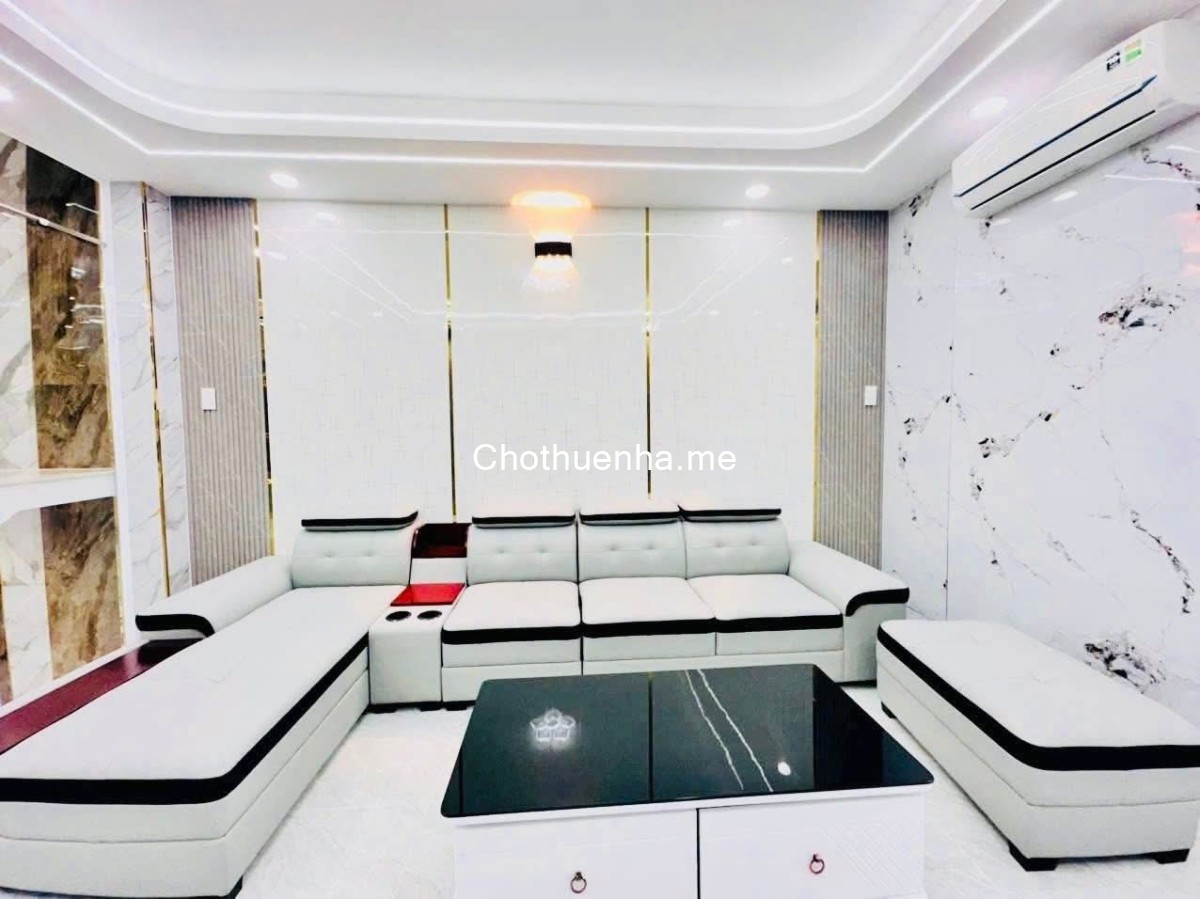 Nhà mới tinh TL37 Q12 – 4PN, hẻm 7m, có sân xe hơi