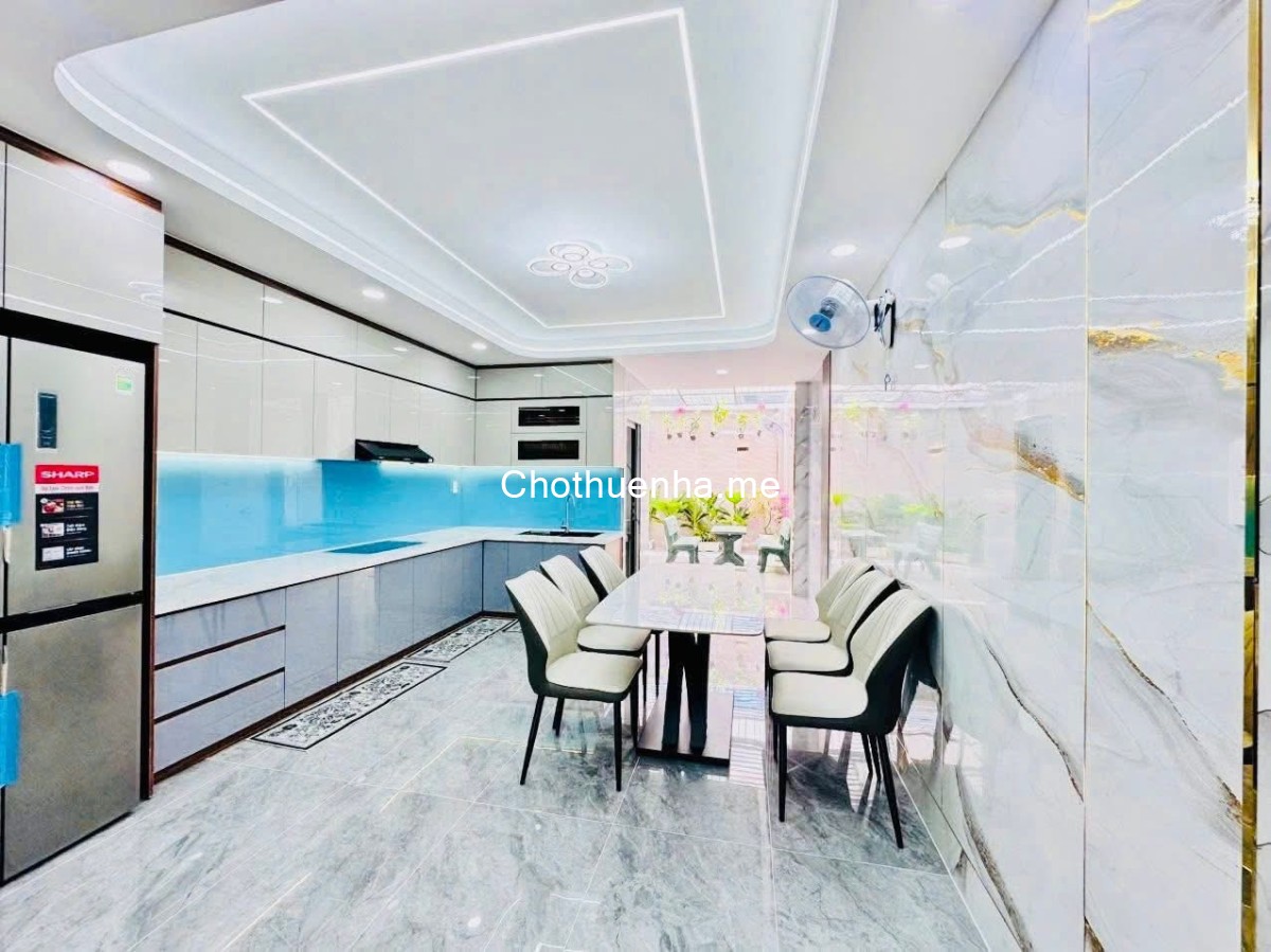 Nhà mới tinh TL37 Q12 – 4PN, hẻm 7m, có sân xe hơi