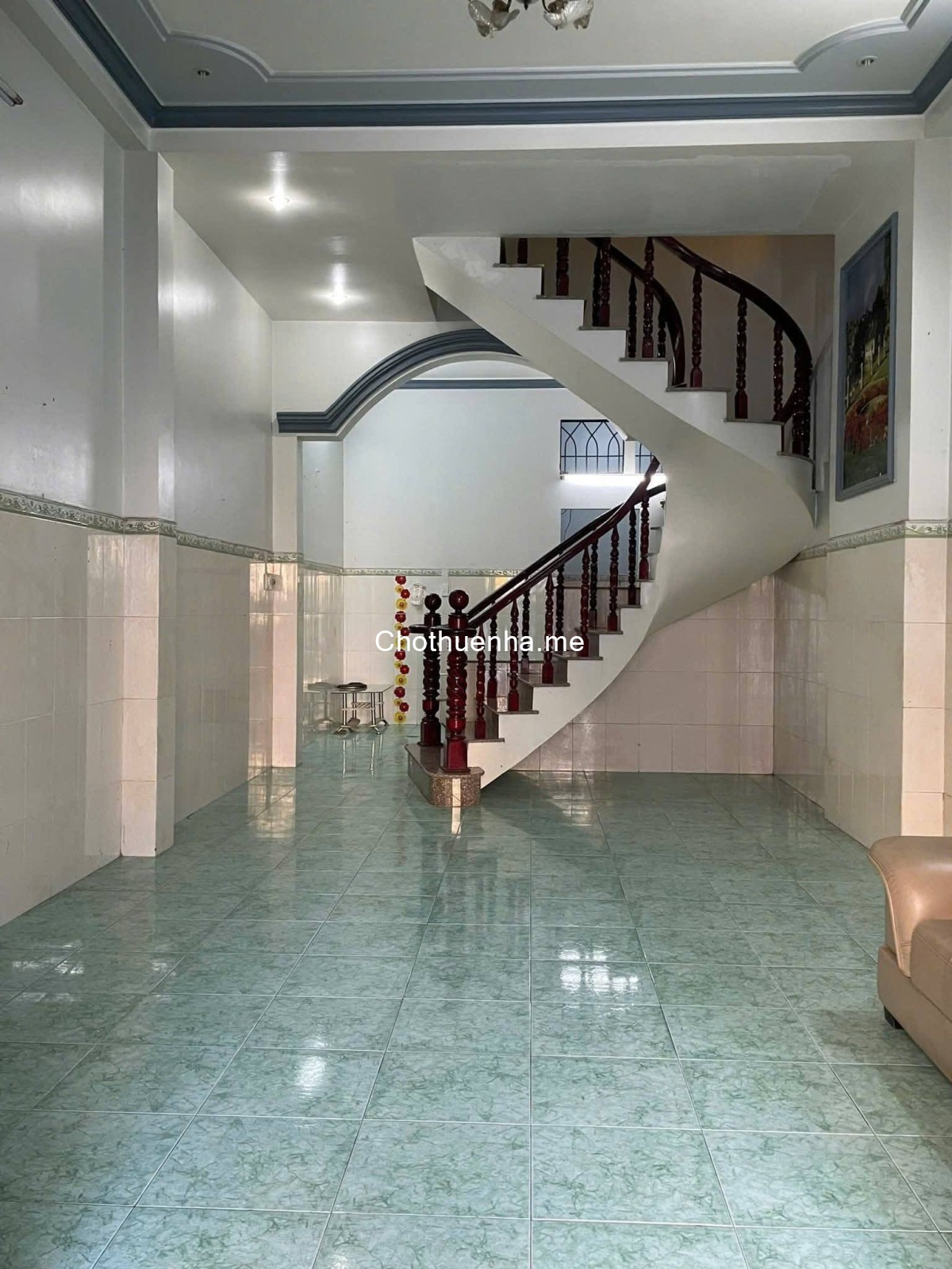 Cho thuê nhà hẻm xe hơi Nguyễn Thị Kiểu, Q12, 5x20m – 1 trệt 2 lầu, 4PN