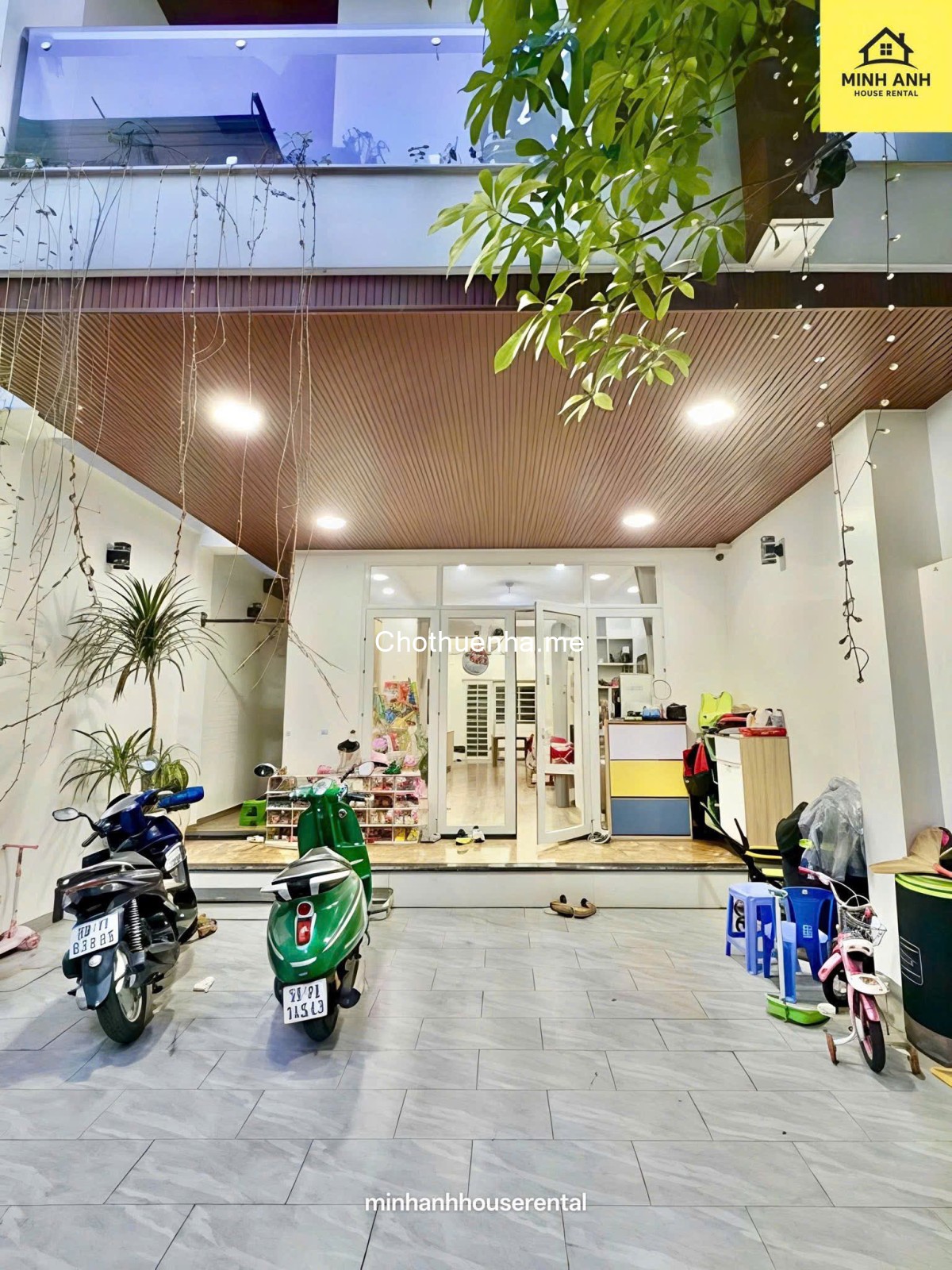 Cho thuê nhà HXH 2 lầu, 4PN - 3WC, Bạch Đằng P2 Tân Bình