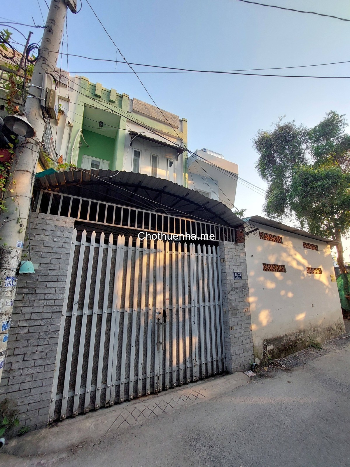 Cho thuê nhà nguyên căn hẻm ô tô 5 chỗ Hẻm 95 Hiệp Bình THỦ ĐỨC