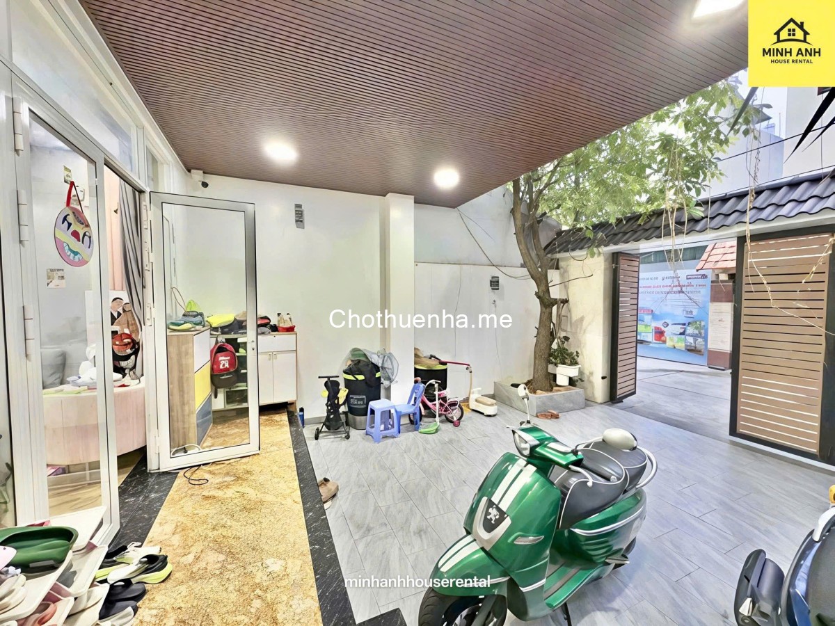 Cho thuê nhà HXH 2 lầu, 4PN - 3WC, Bạch Đằng P2 Tân Bình