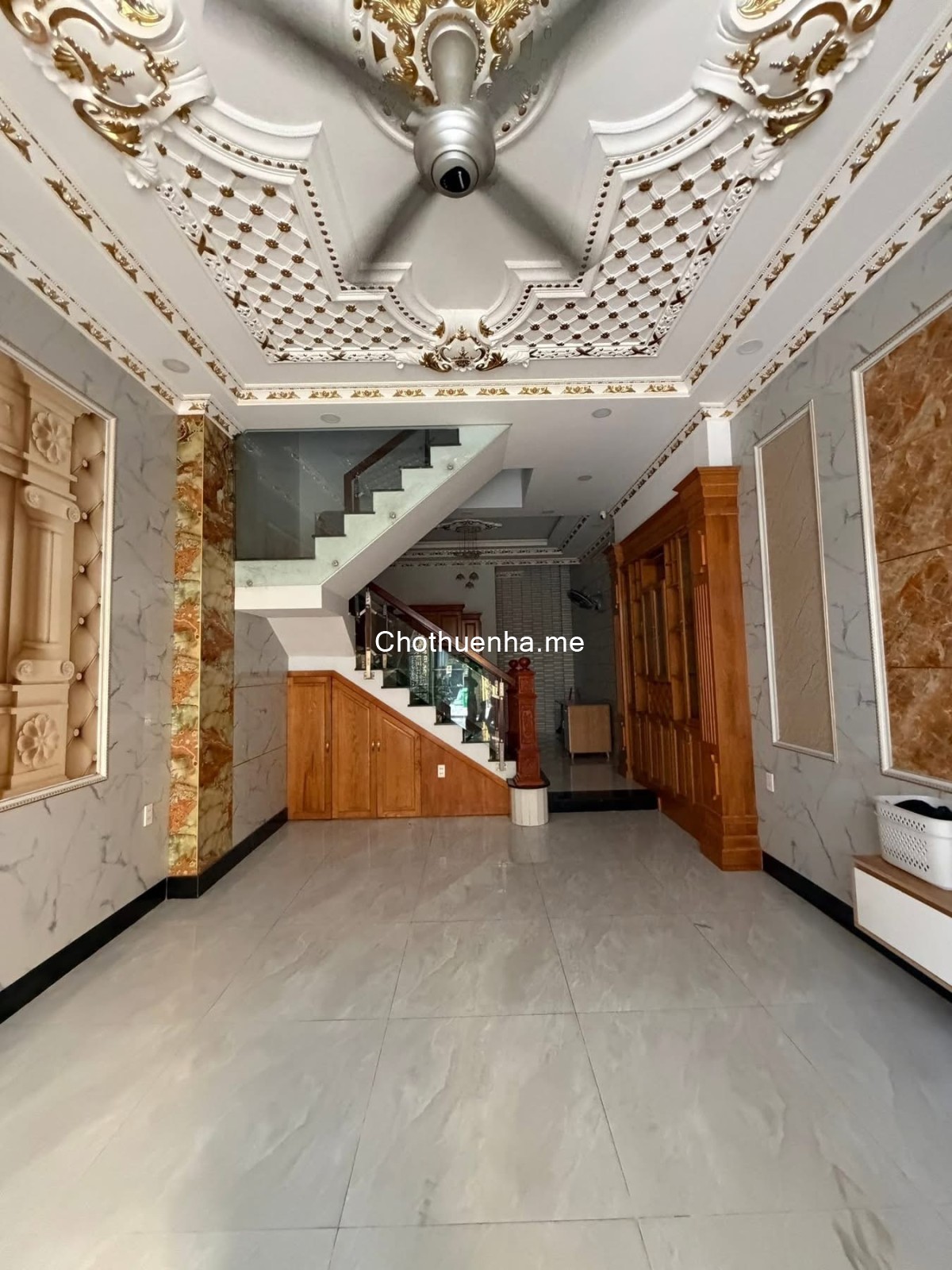 Nhà nguyên căn hẻm nhựa 8m Phạm Đăng Giảng 3 lầu mới giá 15tr/tháng