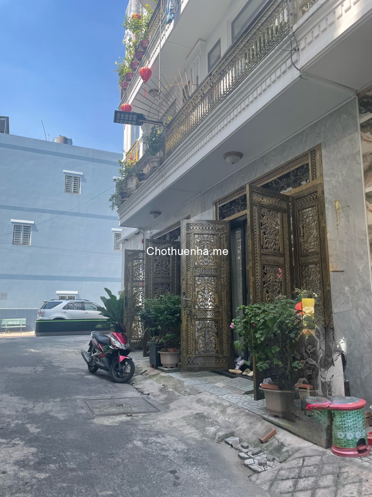 Nhà nguyên căn hẻm nhựa 8m Phạm Đăng Giảng 3 lầu mới giá 15tr/tháng