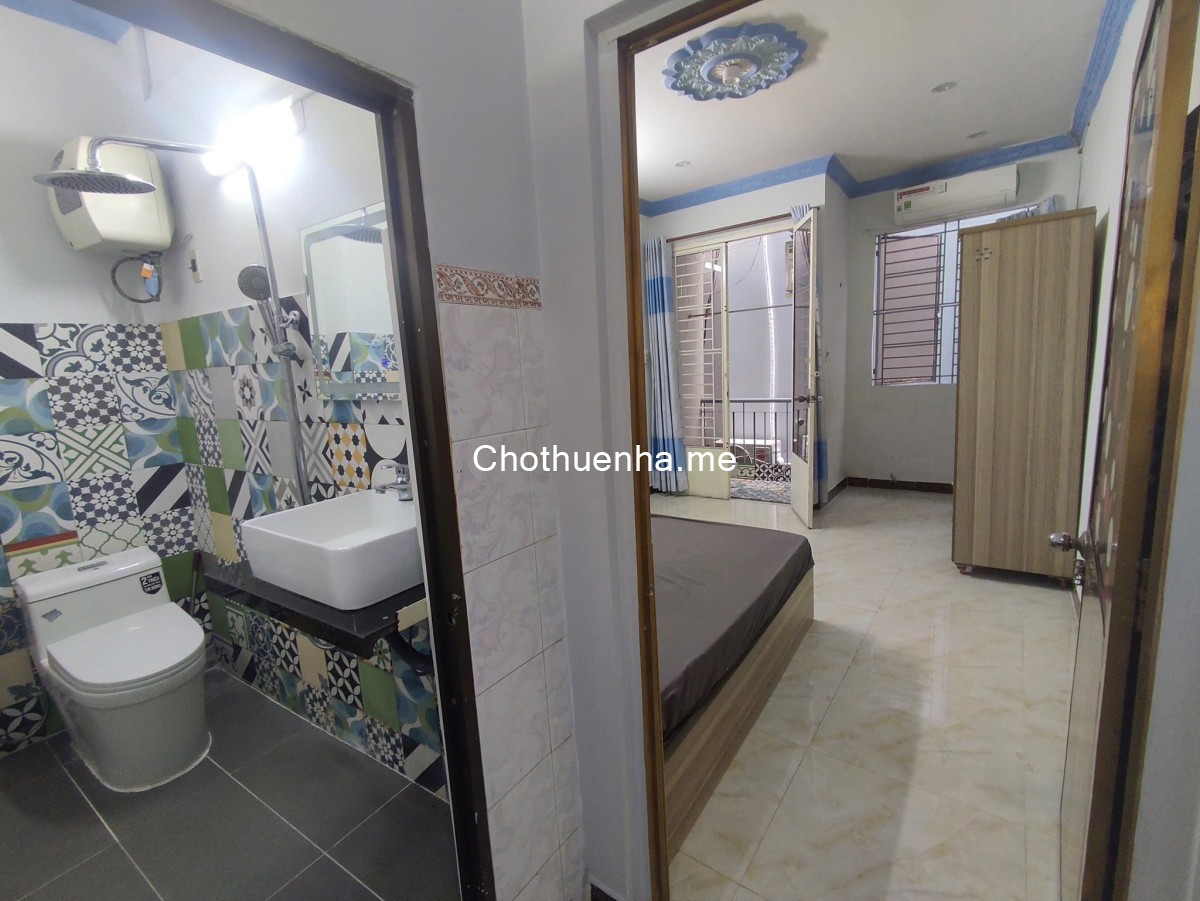 Nhà 1 trệt 2 lầu – 2PN, 3WC hẻm 325/37 Bạch Đằng, Bình Thạnh