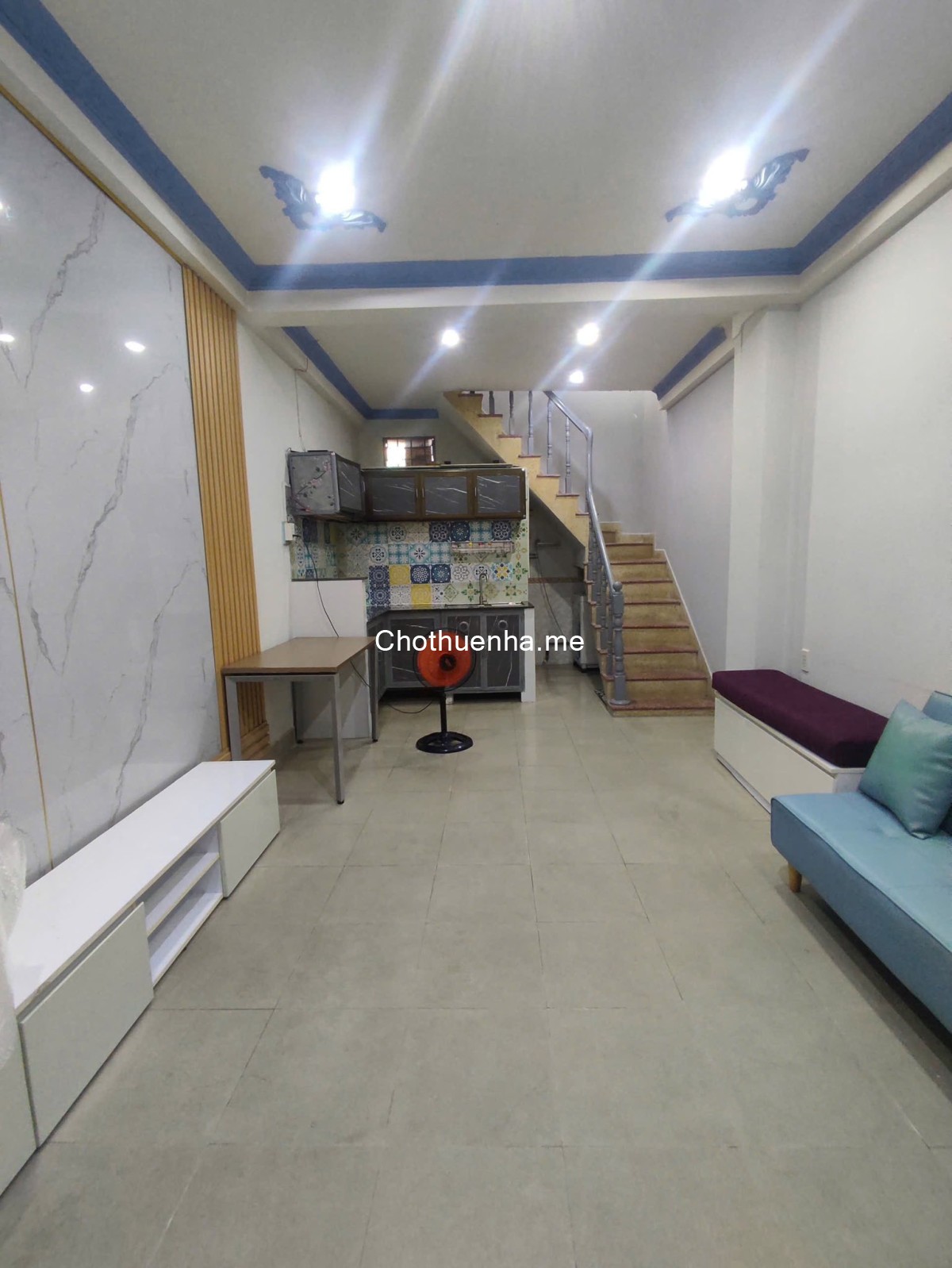 Nhà 1 trệt 2 lầu – 2PN, 3WC hẻm 325/37 Bạch Đằng, Bình Thạnh