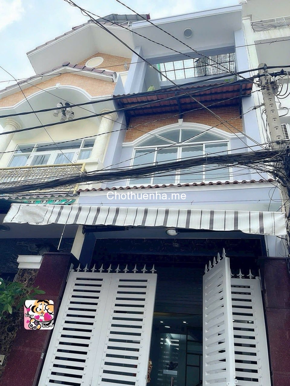 Nhà nguyên căn cho thuê ở hẻm Bùi Thị Xuân 3PN, 2 lầu, khu an ninh, thuận tiện di chuyển