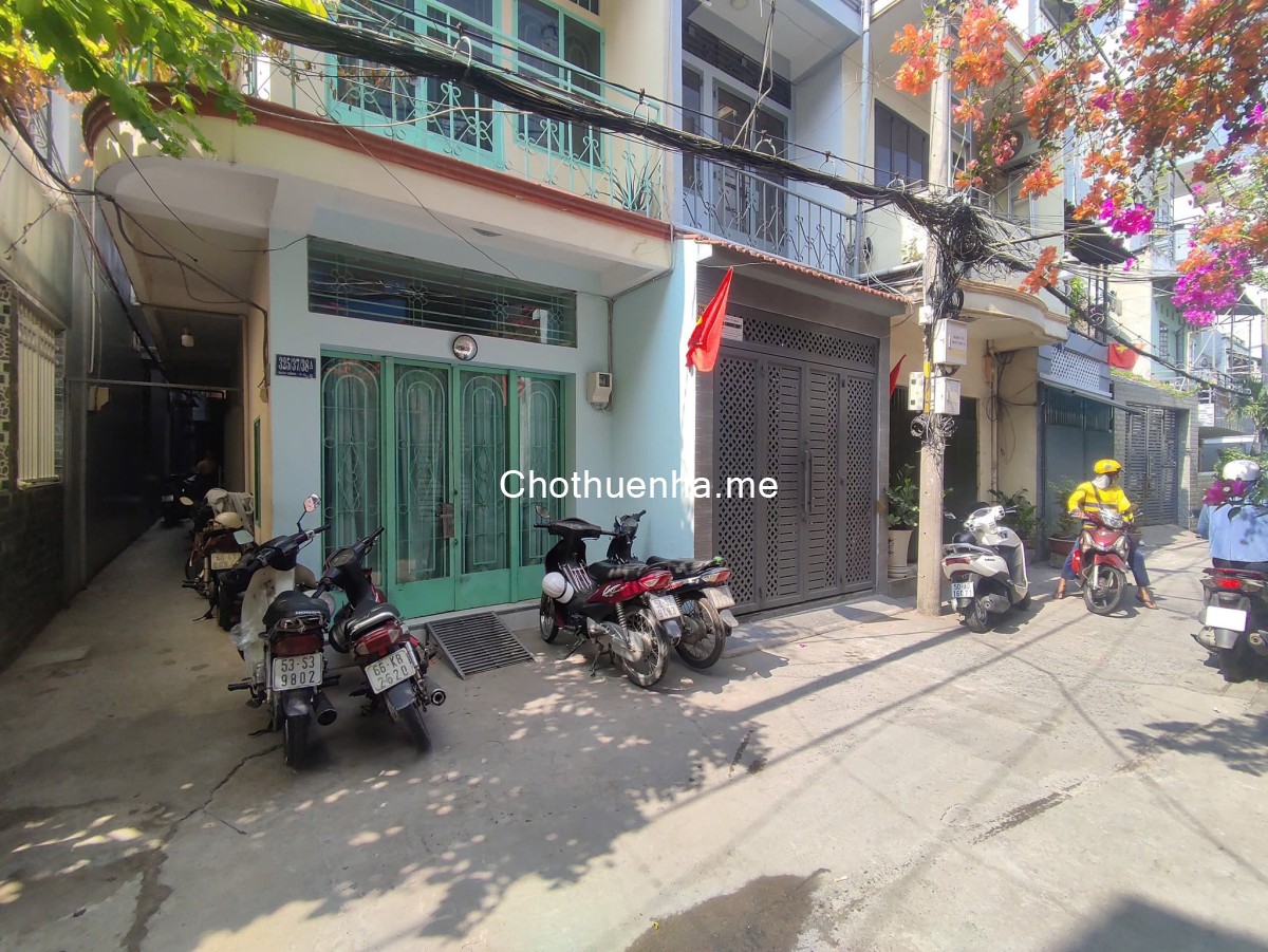Nhà 1 trệt 2 lầu – 2PN, 3WC hẻm 325/37 Bạch Đằng, Bình Thạnh