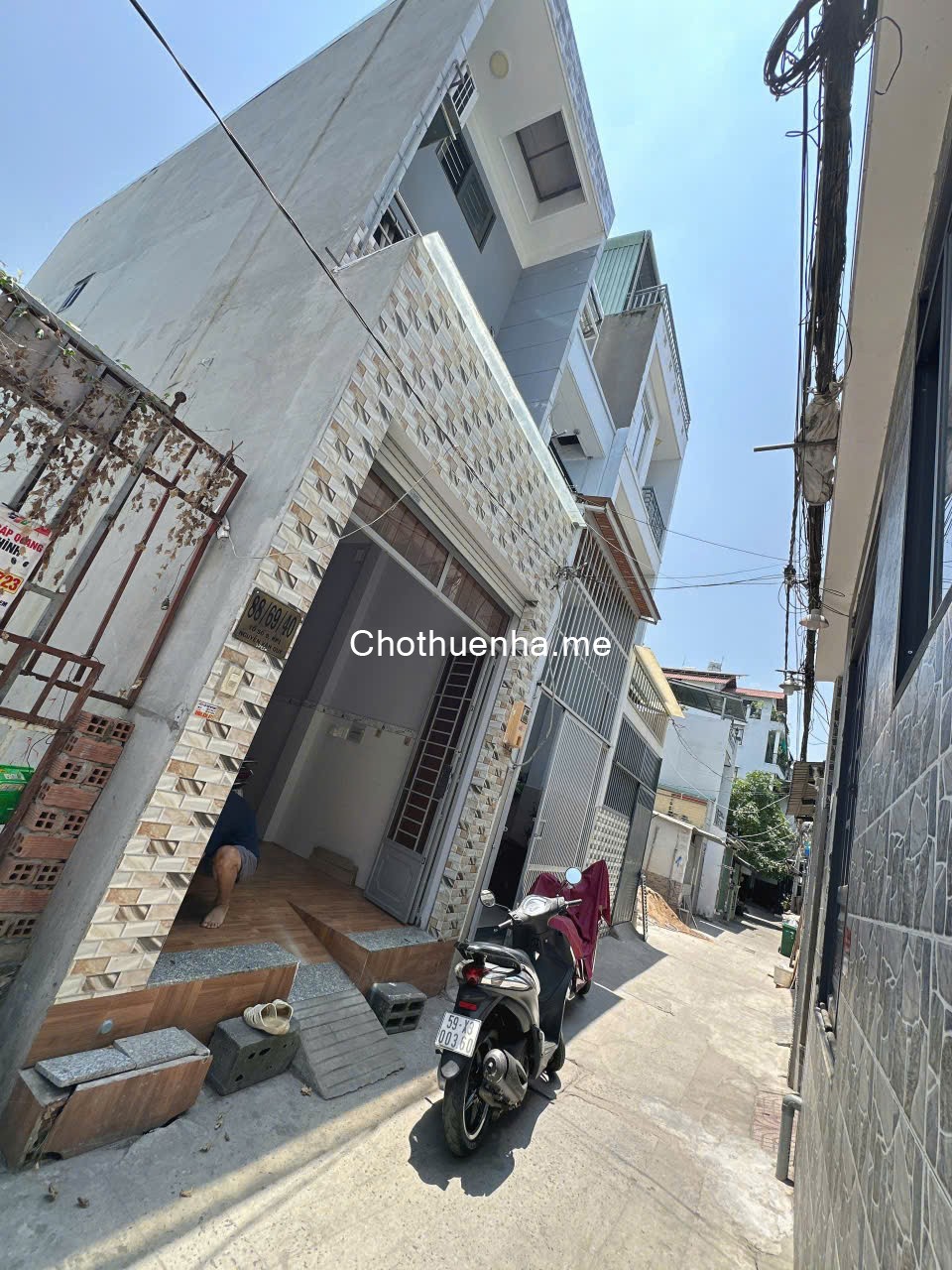 Cho thuê nhà Hẻm 88 Nguyễn Văn Quỳ, Phú Thuận, 1 trệt 1 lầu + 2 gác lửng