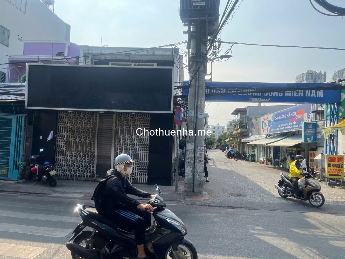 Cho thuê nhà góc 2mt đường Lê Văn Lương, Quận 7 dt 6x20m, 1 lầu trống suốt