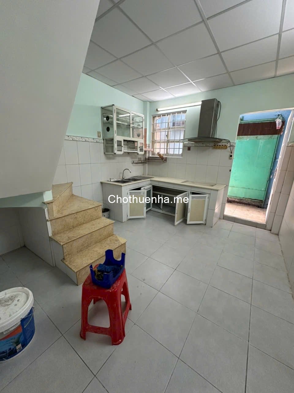 Nhà cho thuê hẻm Thái Phiên q11, trệt 1 lầu 2 phòng ngủ 2 tolet ( có sẵn 2 máy lạnh)