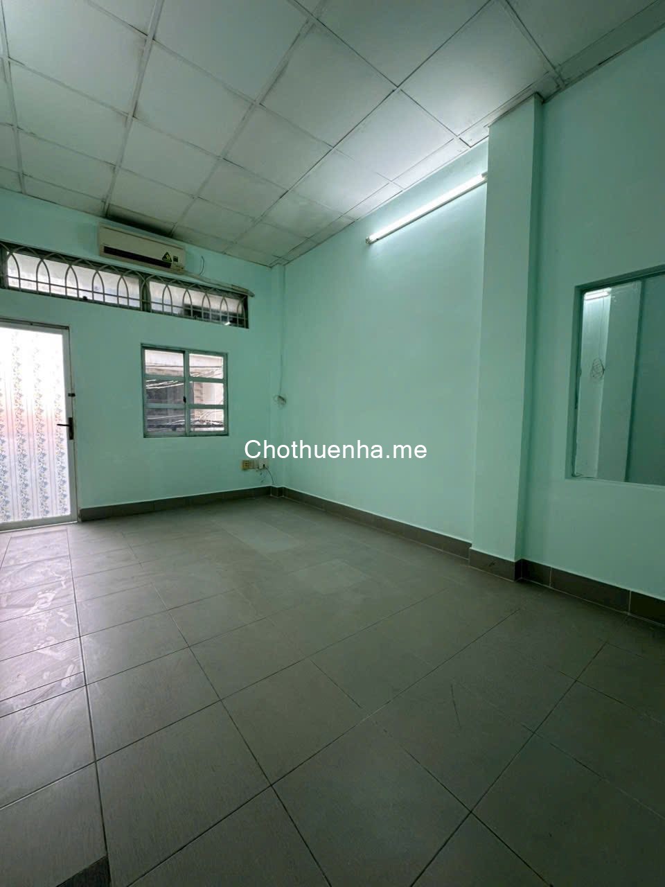 Nhà cho thuê hẻm Thái Phiên q11, trệt 1 lầu 2 phòng ngủ 2 tolet ( có sẵn 2 máy lạnh)