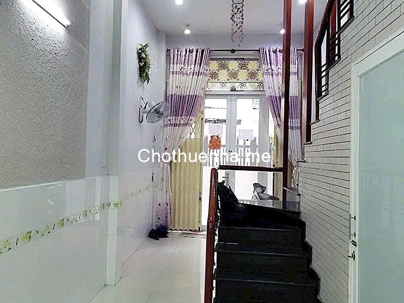Cho thuê nhà 3m x 10m, 4PN, 3wc đường Tuệ Tĩnh Quận 11