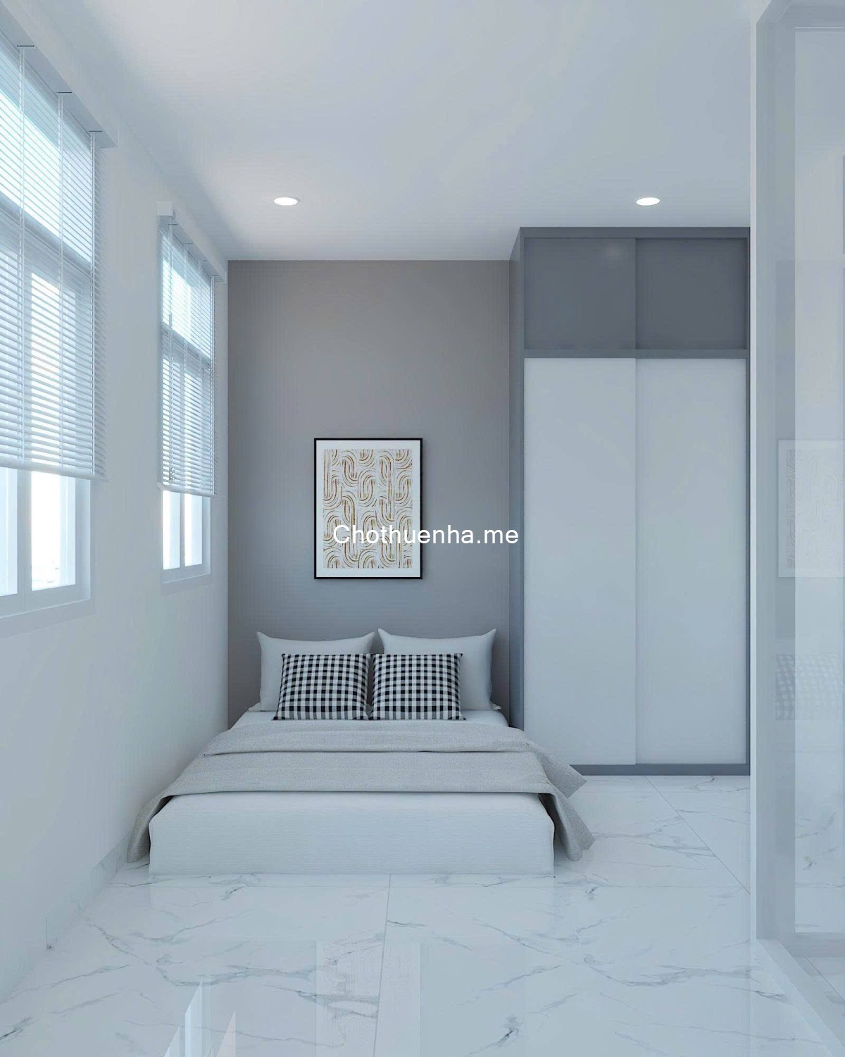 Cho thuê nhà Nguyễn Trãi, P.2, Q.5 – hẻm 3m, chỉ vài bước ra mặt tiền