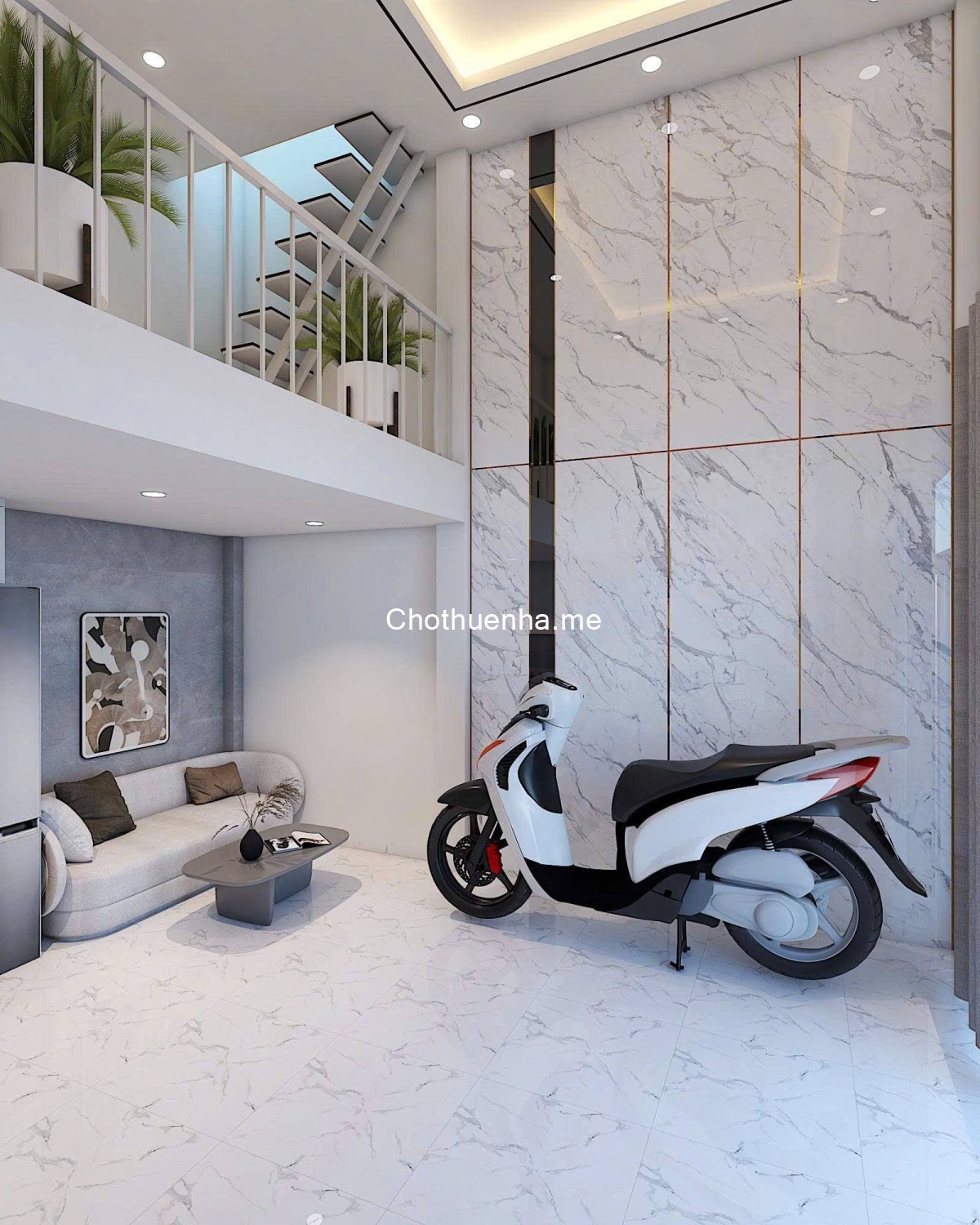 Cho thuê nhà Nguyễn Trãi, P.2, Q.5 – hẻm 3m, chỉ vài bước ra mặt tiền