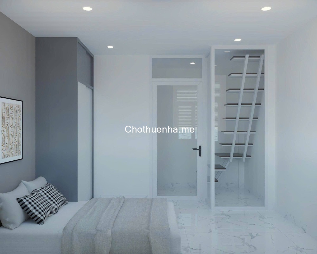 Cho thuê nhà Nguyễn Trãi, P.2, Q.5 – hẻm 3m, chỉ vài bước ra mặt tiền