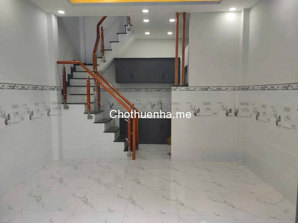 Cho thuê nhà hẻm 1 trệt – 1 lầu, 1PN – 2WC Đường Văn Thân, Phường 8, Quận 6
