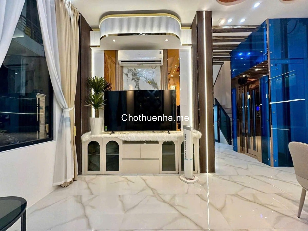NHÀ CHO THUÊ NGUYÊN CĂN FULL NỘI THẤT CAO CẤP CÓ THANG MÁY - 1979 HUỲNH TẤN PHÁT - TT NHÀ BÈ