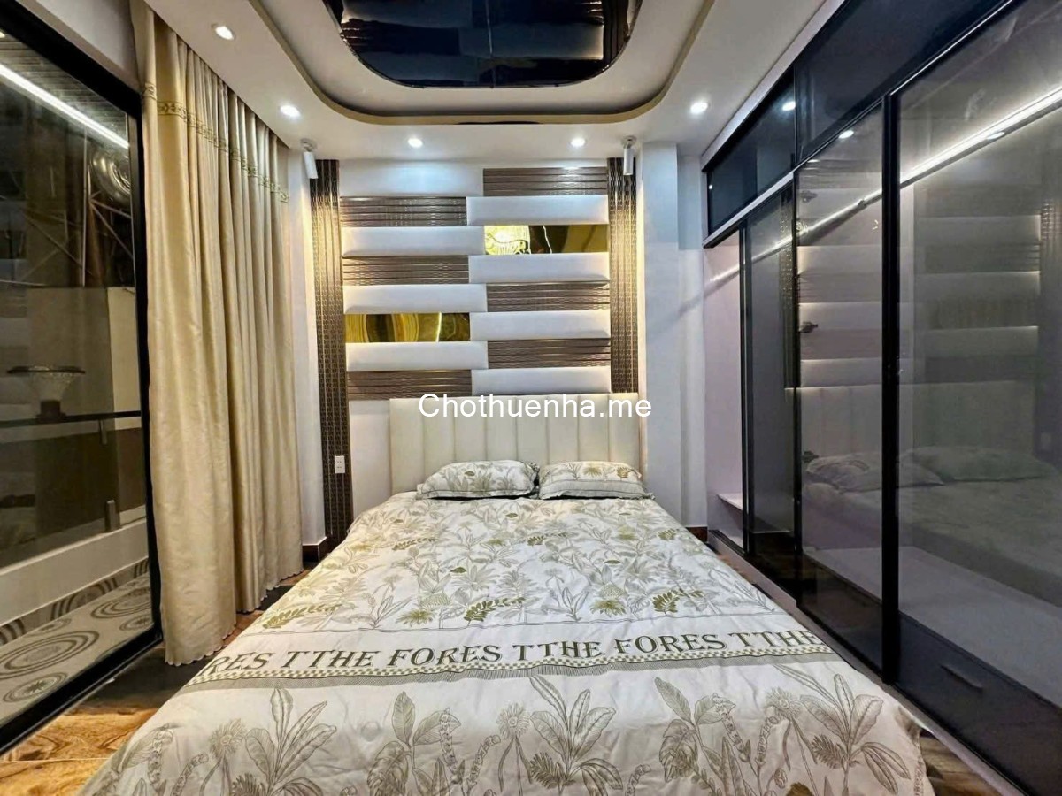 NHÀ CHO THUÊ NGUYÊN CĂN FULL NỘI THẤT CAO CẤP CÓ THANG MÁY - 1979 HUỲNH TẤN PHÁT - TT NHÀ BÈ