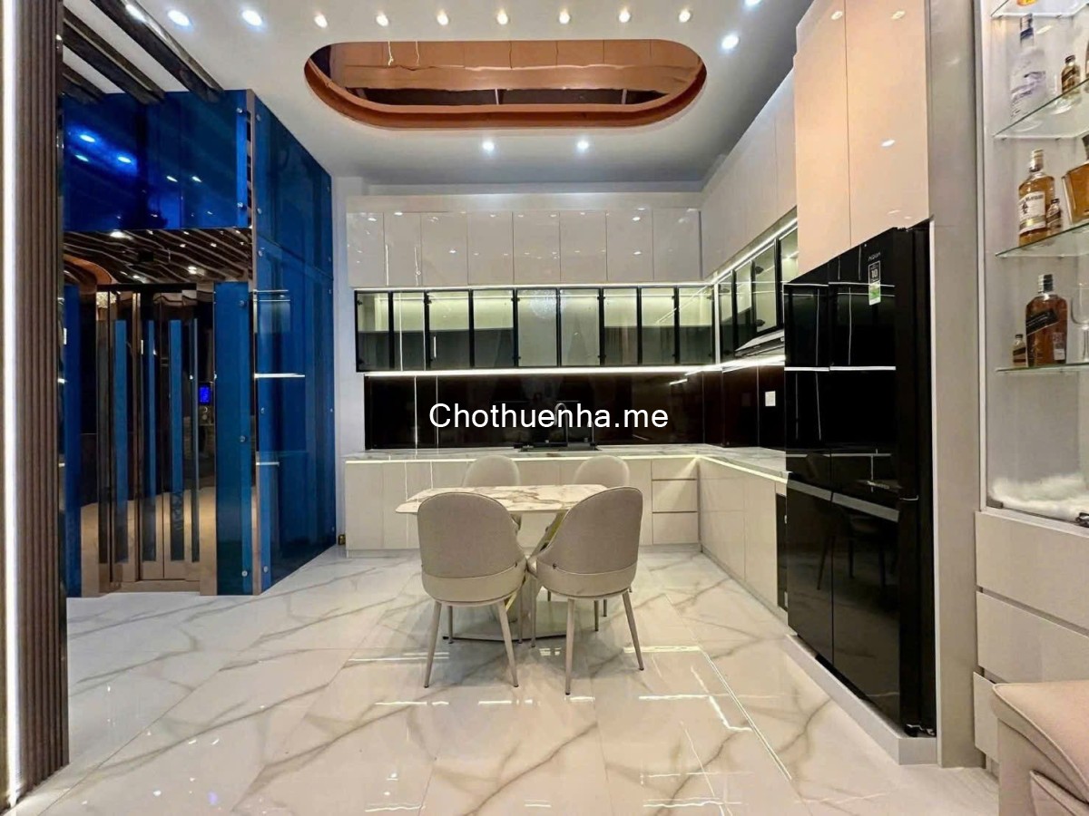 NHÀ CHO THUÊ NGUYÊN CĂN FULL NỘI THẤT CAO CẤP CÓ THANG MÁY - 1979 HUỲNH TẤN PHÁT - TT NHÀ BÈ