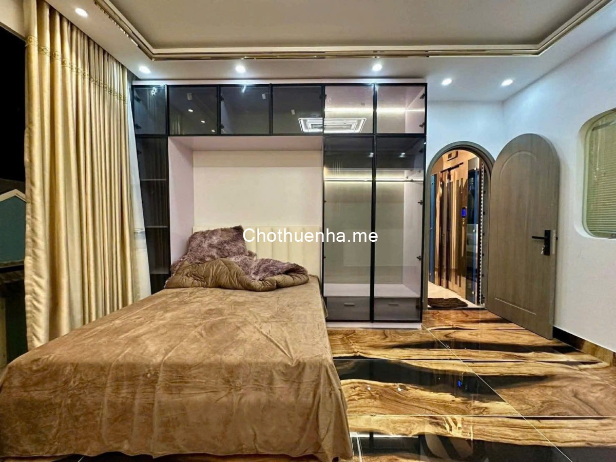 NHÀ CHO THUÊ NGUYÊN CĂN FULL NỘI THẤT CAO CẤP CÓ THANG MÁY - 1979 HUỲNH TẤN PHÁT - TT NHÀ BÈ