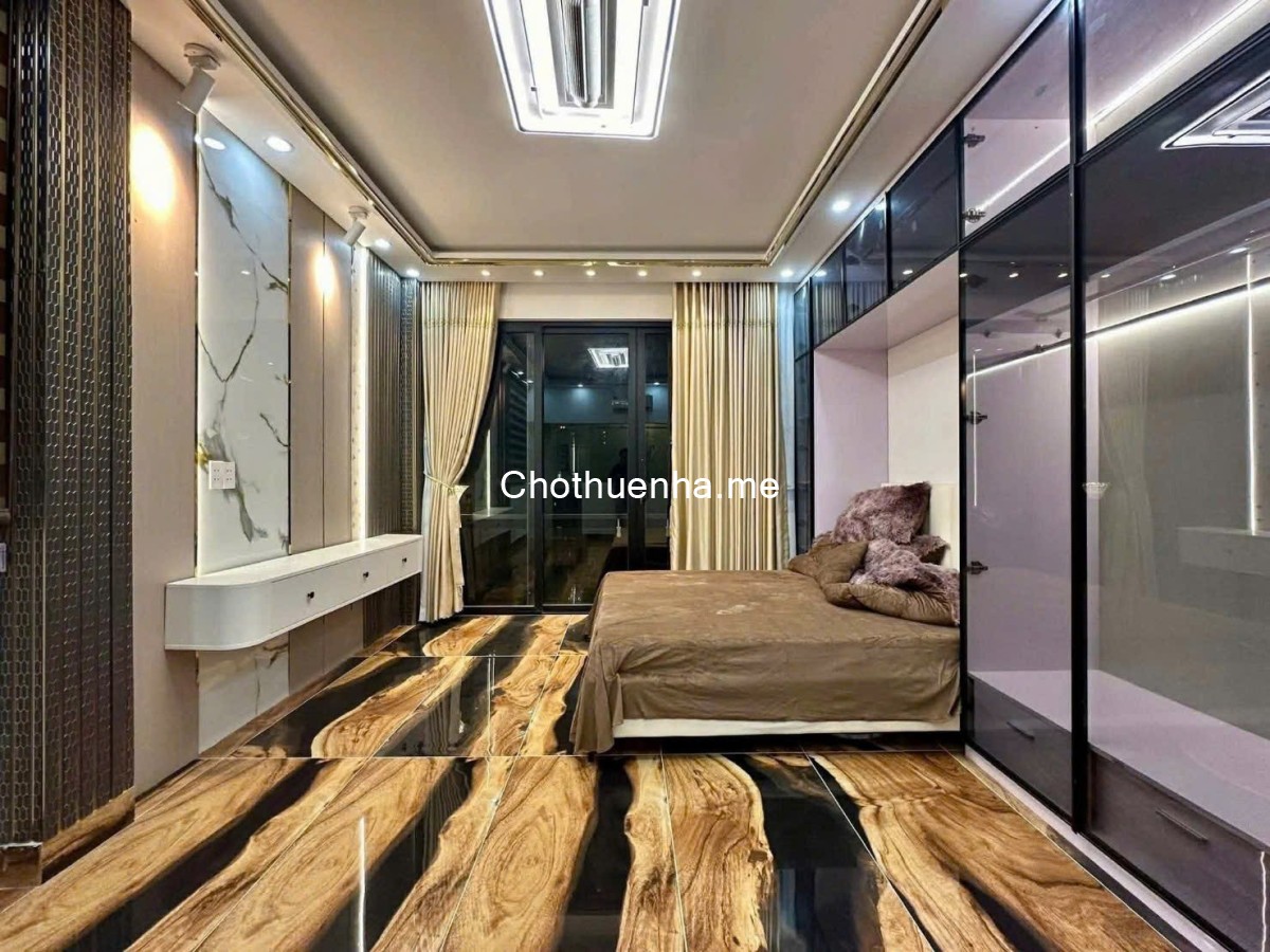 NHÀ CHO THUÊ NGUYÊN CĂN FULL NỘI THẤT CAO CẤP CÓ THANG MÁY - 1979 HUỲNH TẤN PHÁT - TT NHÀ BÈ