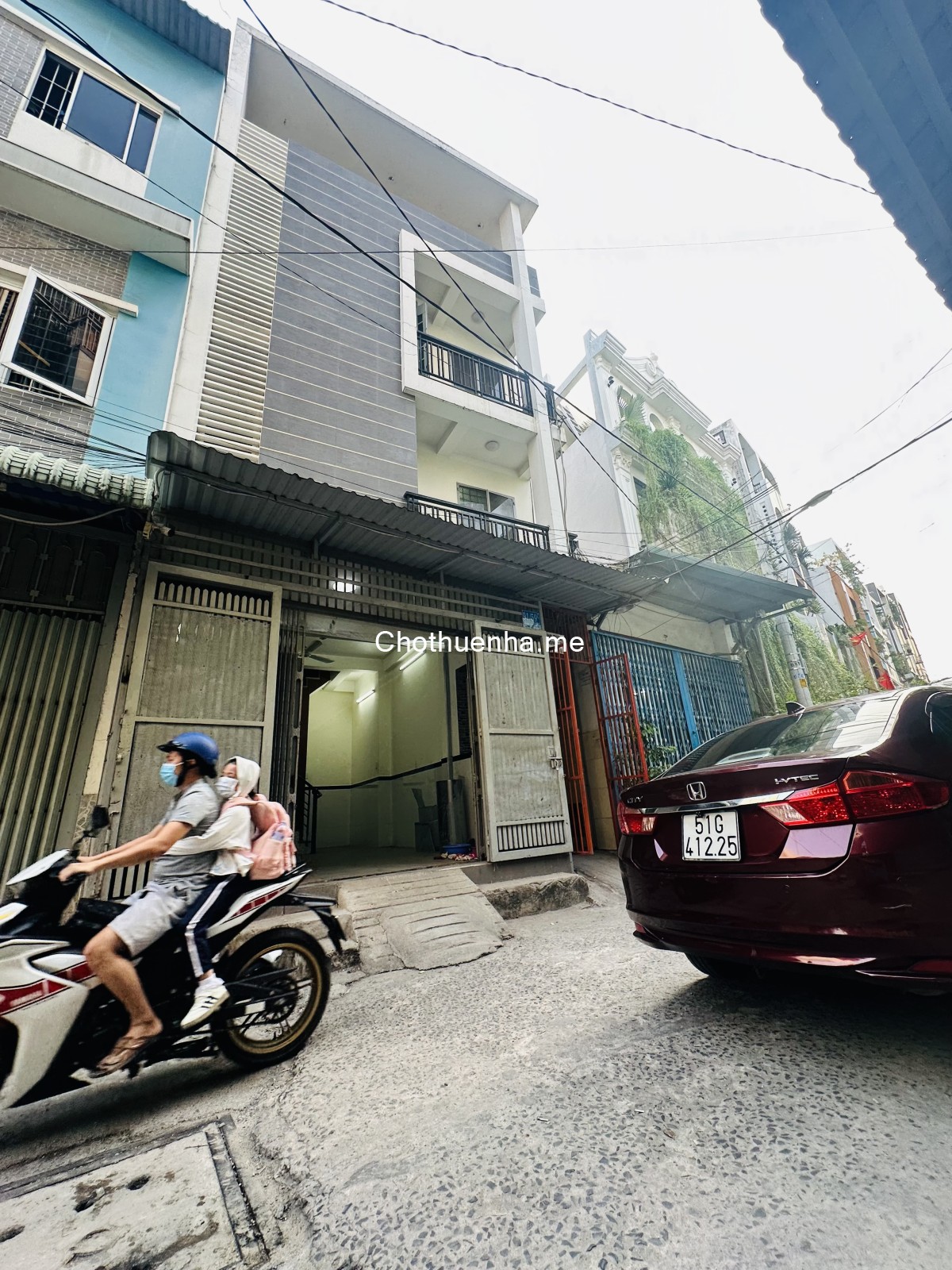 12 củ - Nhà Gò Vấp (Phạm Văn Chiêu) * 4.5x12m (nở hậu 5x14m), trệt 3 lầu, 3 PN, 3 WC.