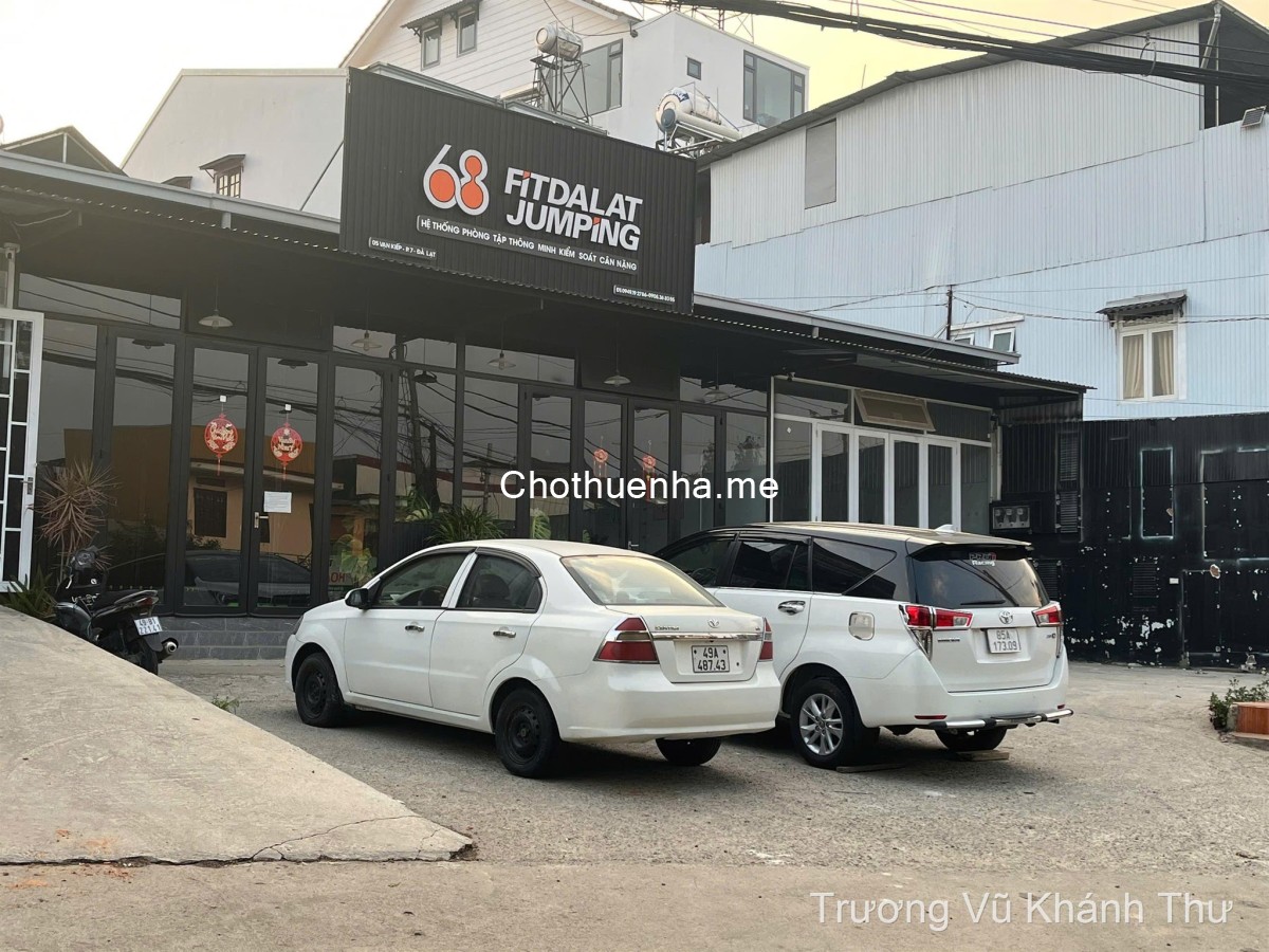 Cho thuê mặt bằng 20 triệu/tháng đường Vạn Kiếp phường 8 Đà Lạt