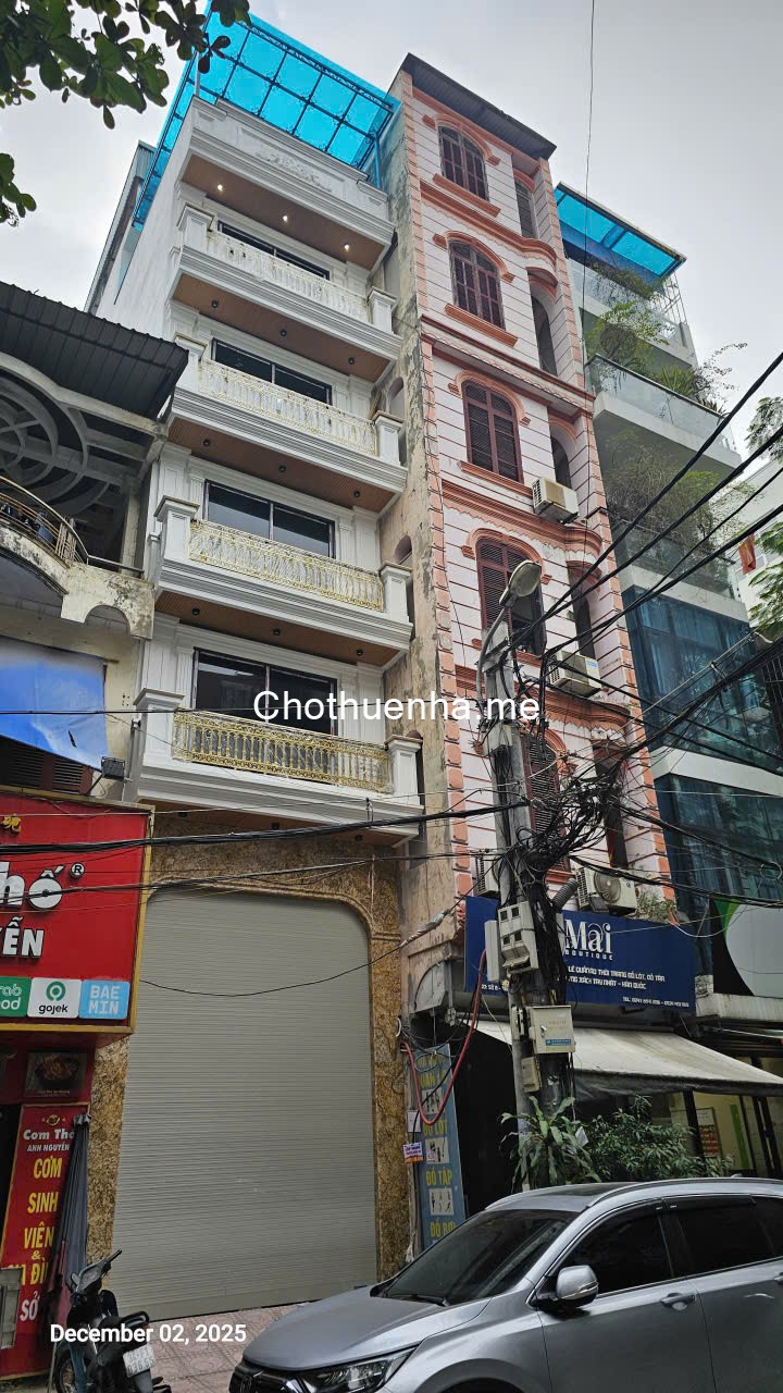 Cho thuê nhà mới kính koong, có thang máy, hợp làm văn phòng tại số 8 ngõ 19 Kim Đồng