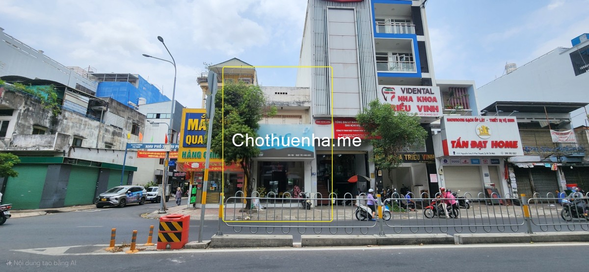 Cho thuê Nhà Mặt Tiền Nguyễn Sơn Q.Tân Phú 72m², 2 TẦNG, 22Triệu - CẠNH NGÃ TƯ