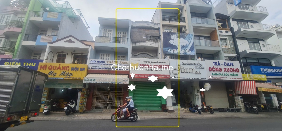 Cho thuê Nhà Mặt Tiền Trương Vĩnh Ký Q.Tân Phú 80m², 3TẦNG, 22 Triệu