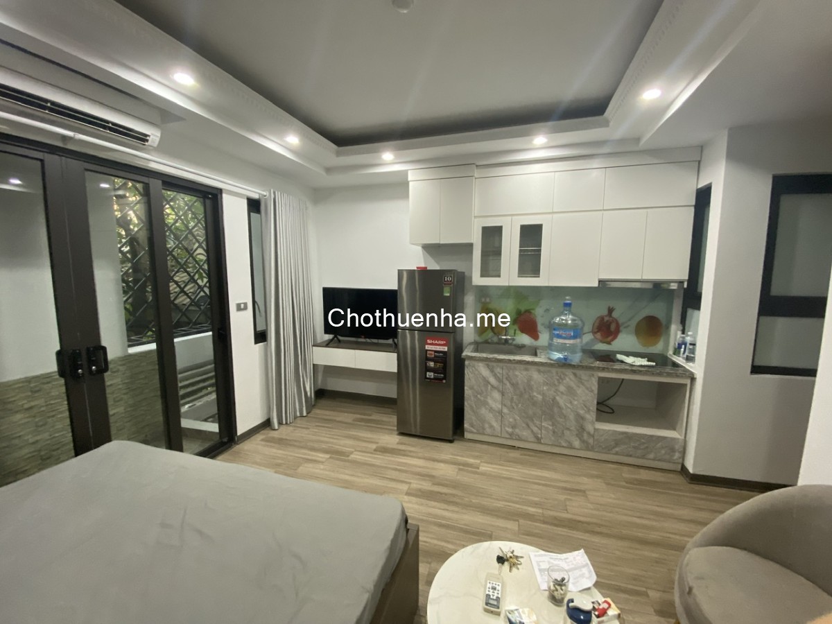 Cho thuê Căn chung cư mini tại Trích Sài, Tây Hồ Full đồ. Ngõ nông rộng, ban công thoáng. Chỉ 6tr