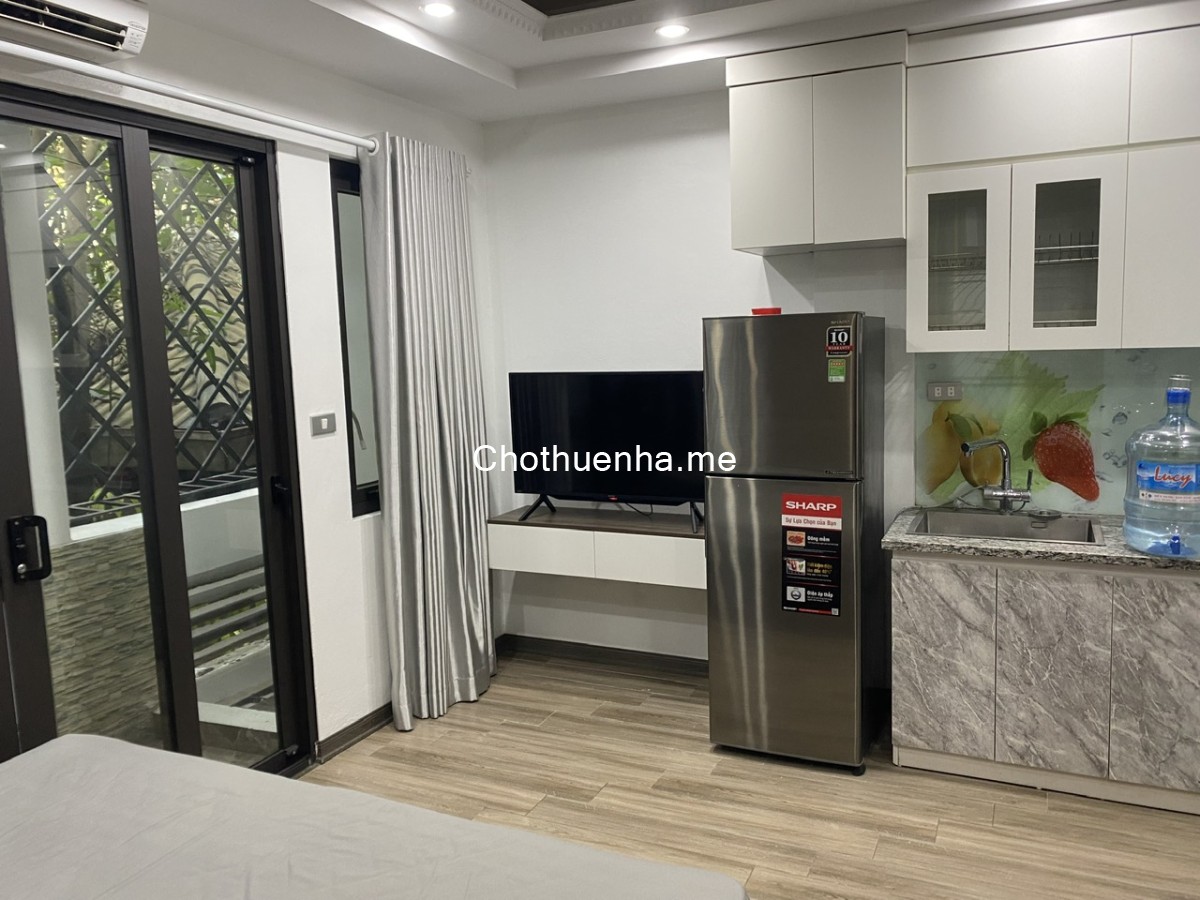 Cho thuê Căn chung cư mini tại Trích Sài, Tây Hồ Full đồ. Ngõ nông rộng, ban công thoáng. Chỉ 6tr
