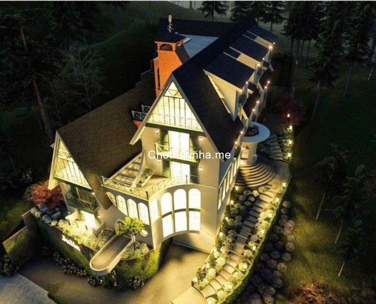 Cho thuê Khách sạn 30 phòng Đống Đa Phường 3 Đà Lạt 130 triệu/tháng